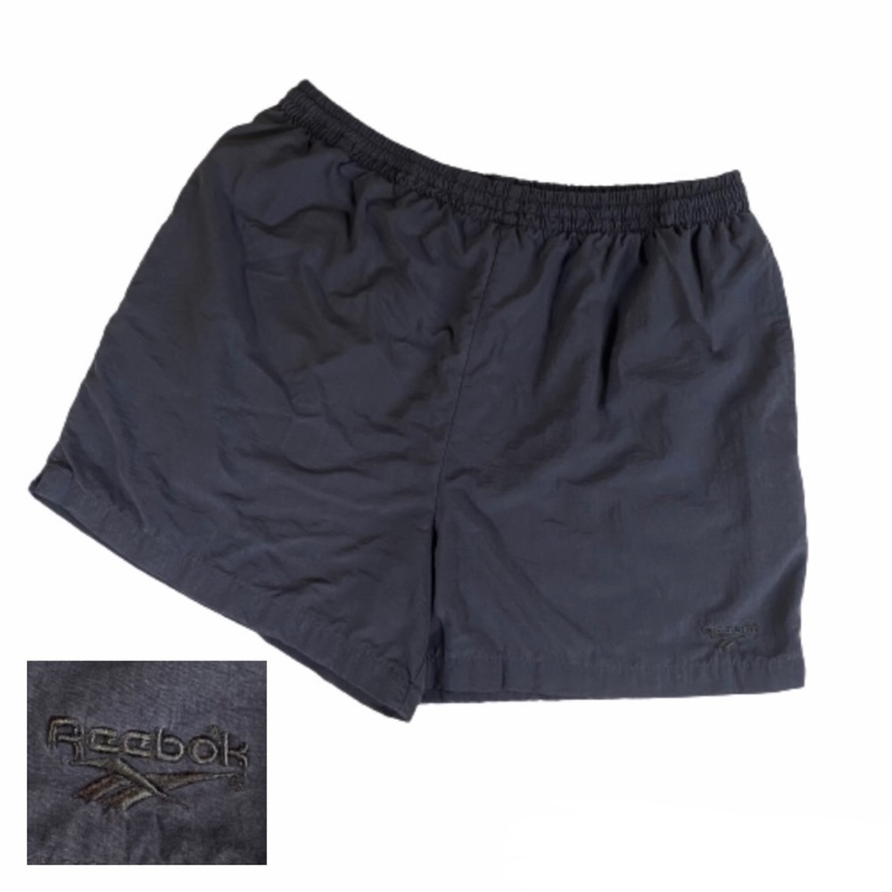 Vtg Reebok Men’s Swim Run Shorts 1998 Embroidered